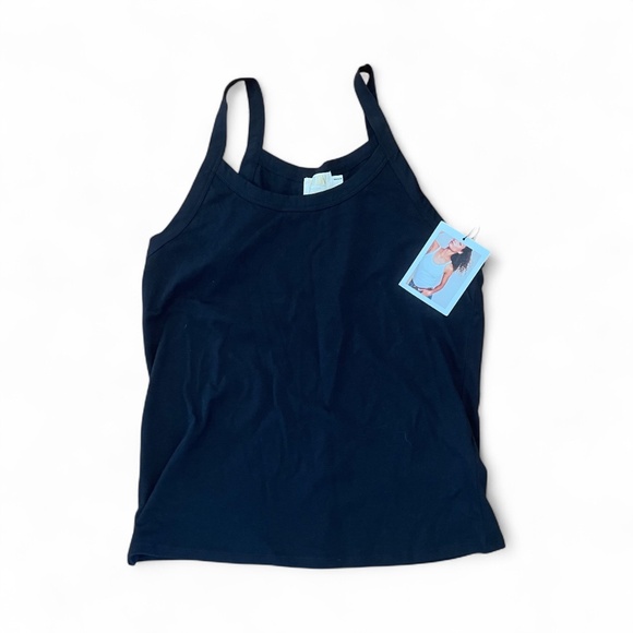 NWT Nation Los Angeles Rebecca Strappy Tank in Black Sz L | REVOLVE - Picture 2 of 9